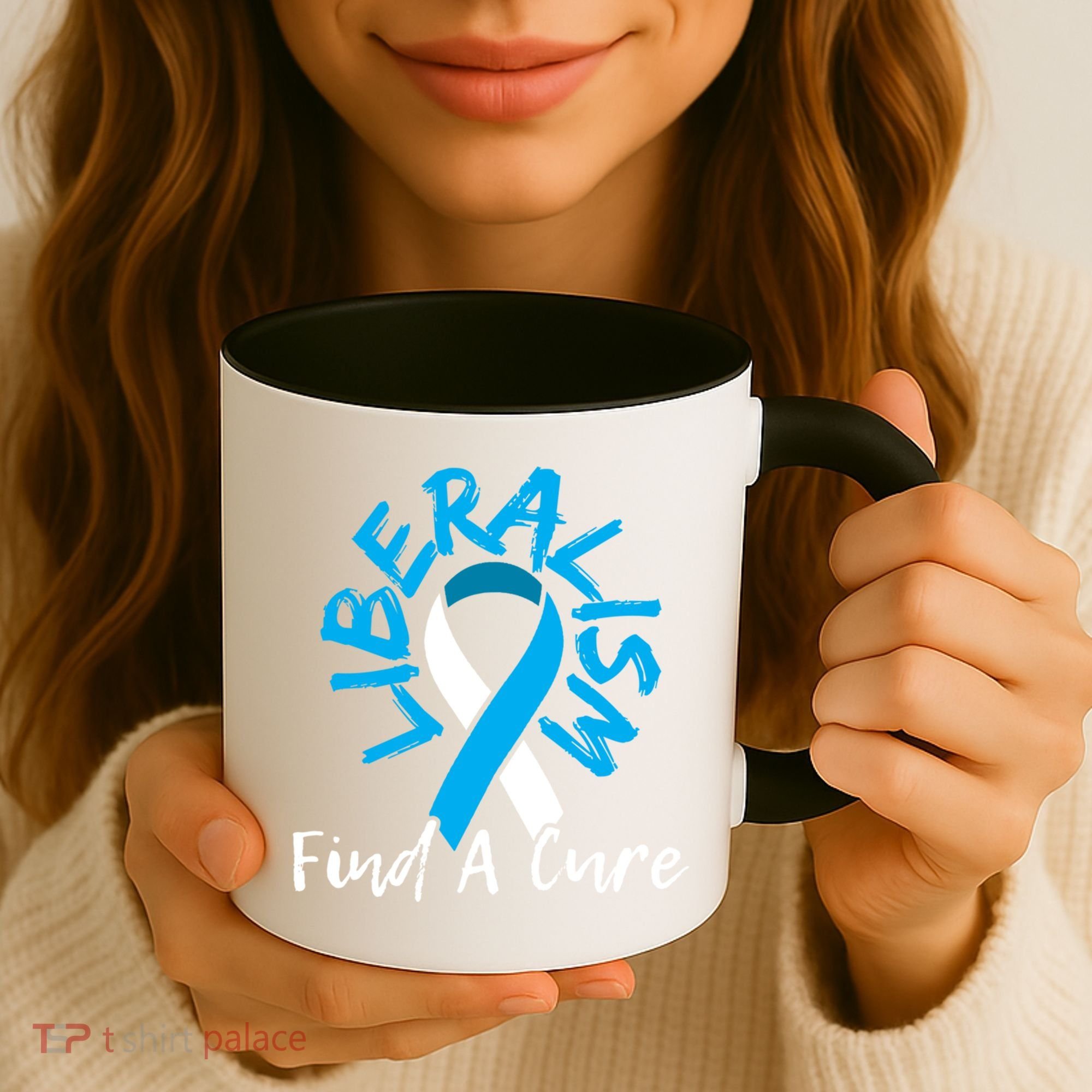 Liberalism Find A Cure Funny Conservative Republican Gift Great Gift Coffee Mug
