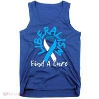 Liberalism Find A Cure Funny Conservative Republican Gift Great Gift Tank Top thumb 0