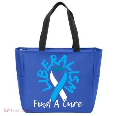 Liberalism Find A Cure Funny Conservative Republican Gift Great Gift Tote Bag