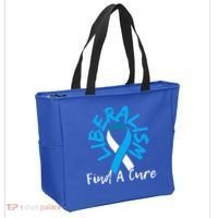 Liberalism Find A Cure Funny Conservative Republican Gift Great Gift Tote Bag thumb 2