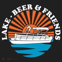 Lake Friends Boating Ing Summer Pontoon Boat Dad Mom Gift Beanie thumb 2