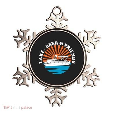 Lake Friends Boating Ing Summer Pontoon Boat Dad Mom Gift Ornament