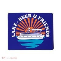 Lake Friends Boating Ing Summer Pontoon Boat Dad Mom Gift Mousepad thumb 0