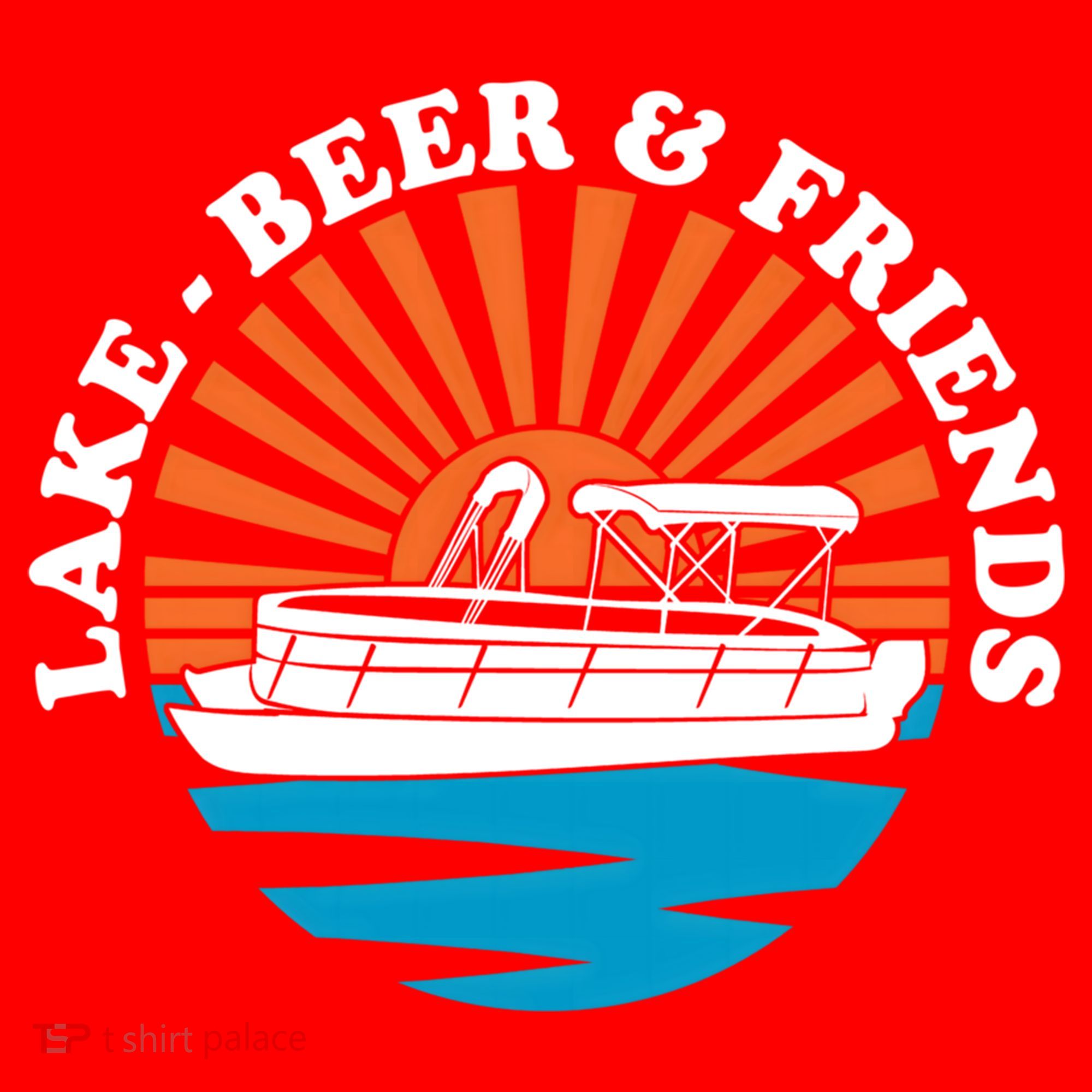 Lake Friends Boating Ing Summer Pontoon Boat Dad Mom Gift Santa Hat