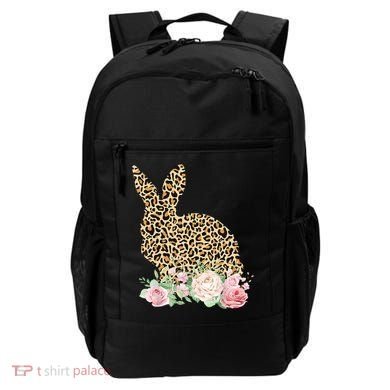 Leopard Floral Bunny Backpack