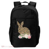 Leopard Floral Bunny Backpack thumb 0
