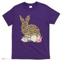 Leopard Floral Bunny T-Shirt thumb 0