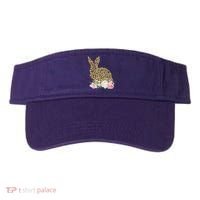 Leopard Floral Bunny Visor thumb 0