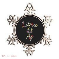 Libra Floral Born In September October Birthday Gift Libra Gift Ornament thumb 0