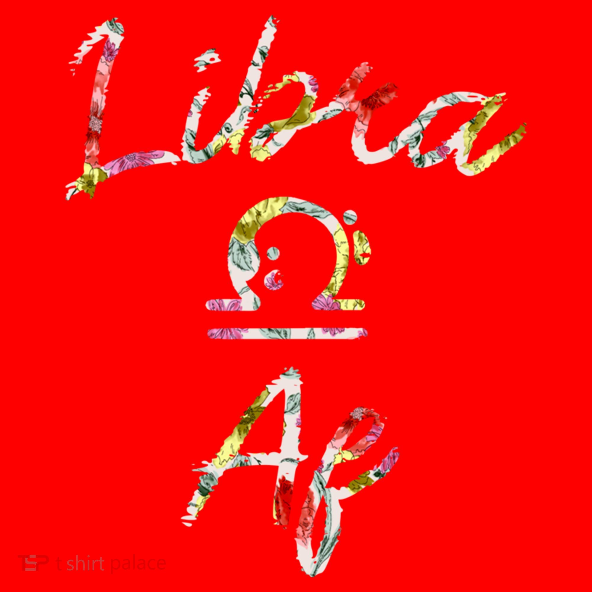 Libra Floral Born In September October Birthday Gift Libra Gift Santa Hat