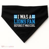 Lions Fan Before It Was Cool Lions USA-Made Doggie Bandana thumb 0