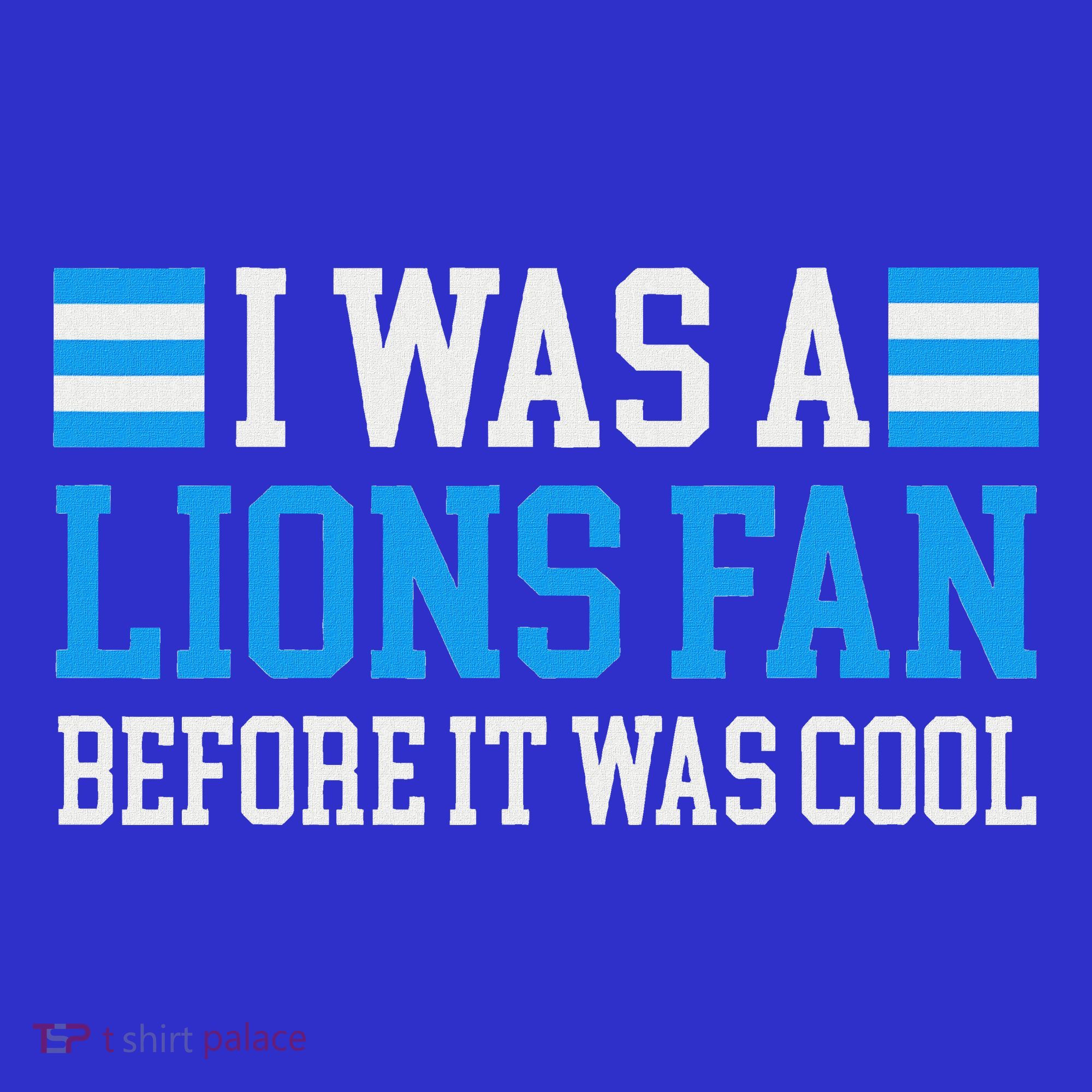 Lions Fan Before It Was Cool Lions Apron