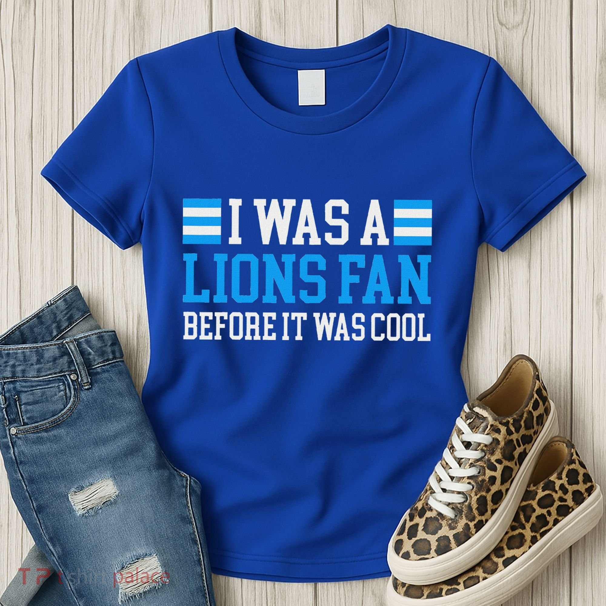 Lions Fan Before It Was Cool Lions Women's T-Shirt
