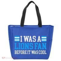 Lions Fan Before It Was Cool Lions Tote Bag thumb 0
