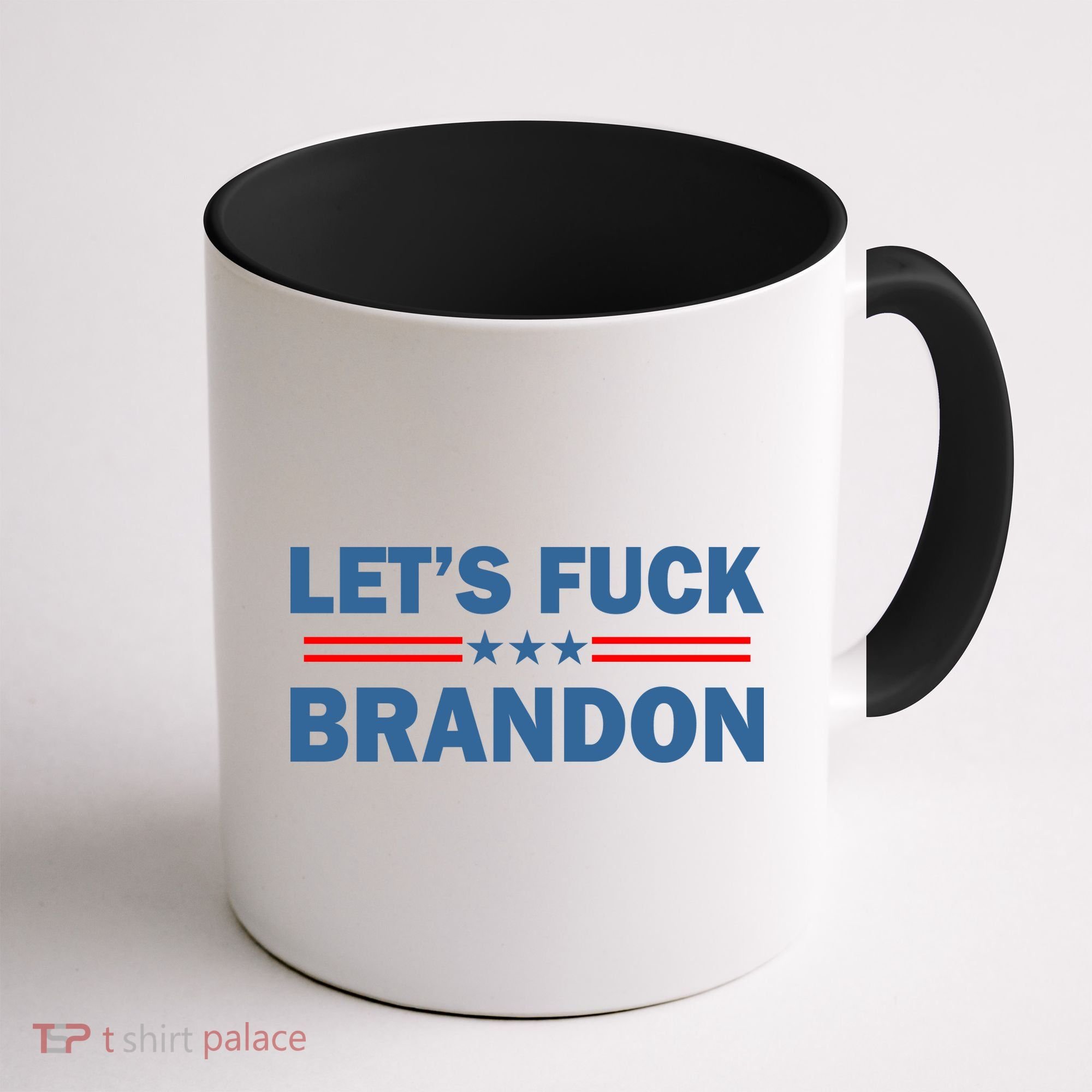 Let's Fuck Brandon Trump Rally Coffee Mug