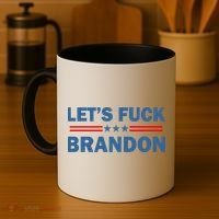Let's Fuck Brandon Trump Rally Coffee Mug thumb 4