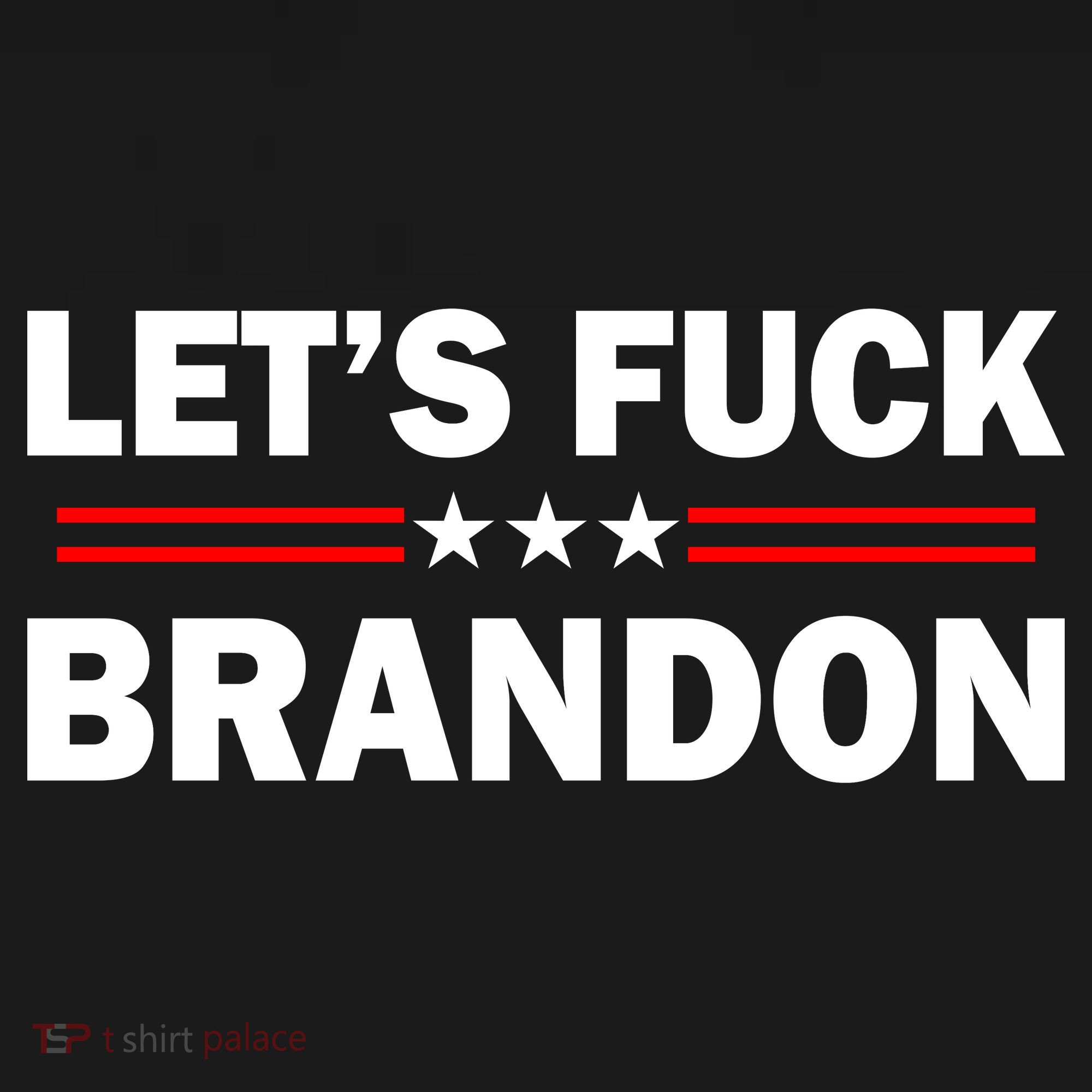 Let's Fuck Brandon Trump Rally Ornament