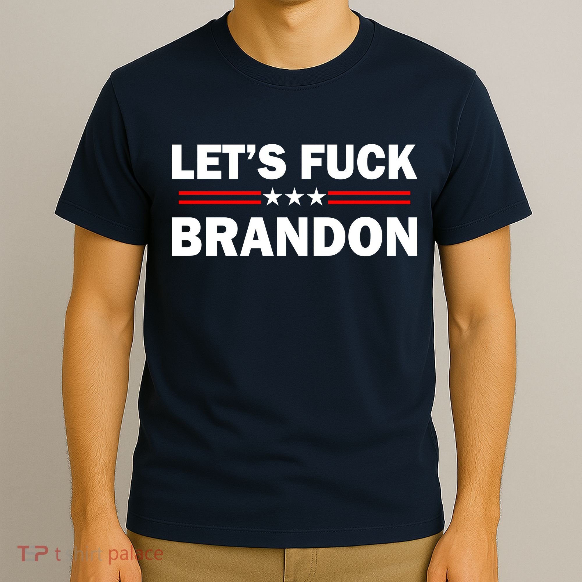 Let's Fuck Brandon Trump Rally T-Shirt