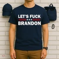 Let's Fuck Brandon Trump Rally T-Shirt thumb 6