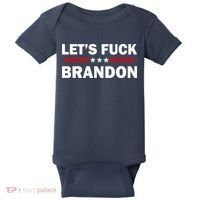 Let's Fuck Brandon Trump Rally Baby Bodysuit thumb 0