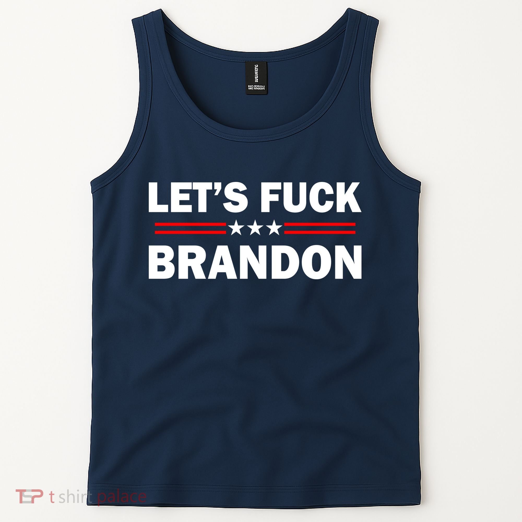 Let's Fuck Brandon Trump Rally Tank Top