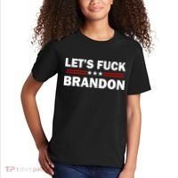 Let's Fuck Brandon Trump Rally Kids T-Shirt thumb 2