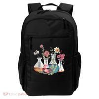 Laboratory Floral Beakers Chemistry Lab Scientist Backpack thumb 0