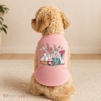Laboratory Floral Beakers Chemistry Lab Scientist Doggie Tank thumb 2
