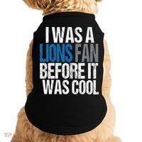 Lions Fan Before It Was Cool Lions Gear Doggie Tank thumb 0