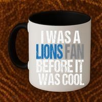 Lions Fan Before It Was Cool Lions Gear Coffee Mug thumb 2