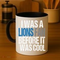 Lions Fan Before It Was Cool Lions Gear Coffee Mug thumb 4