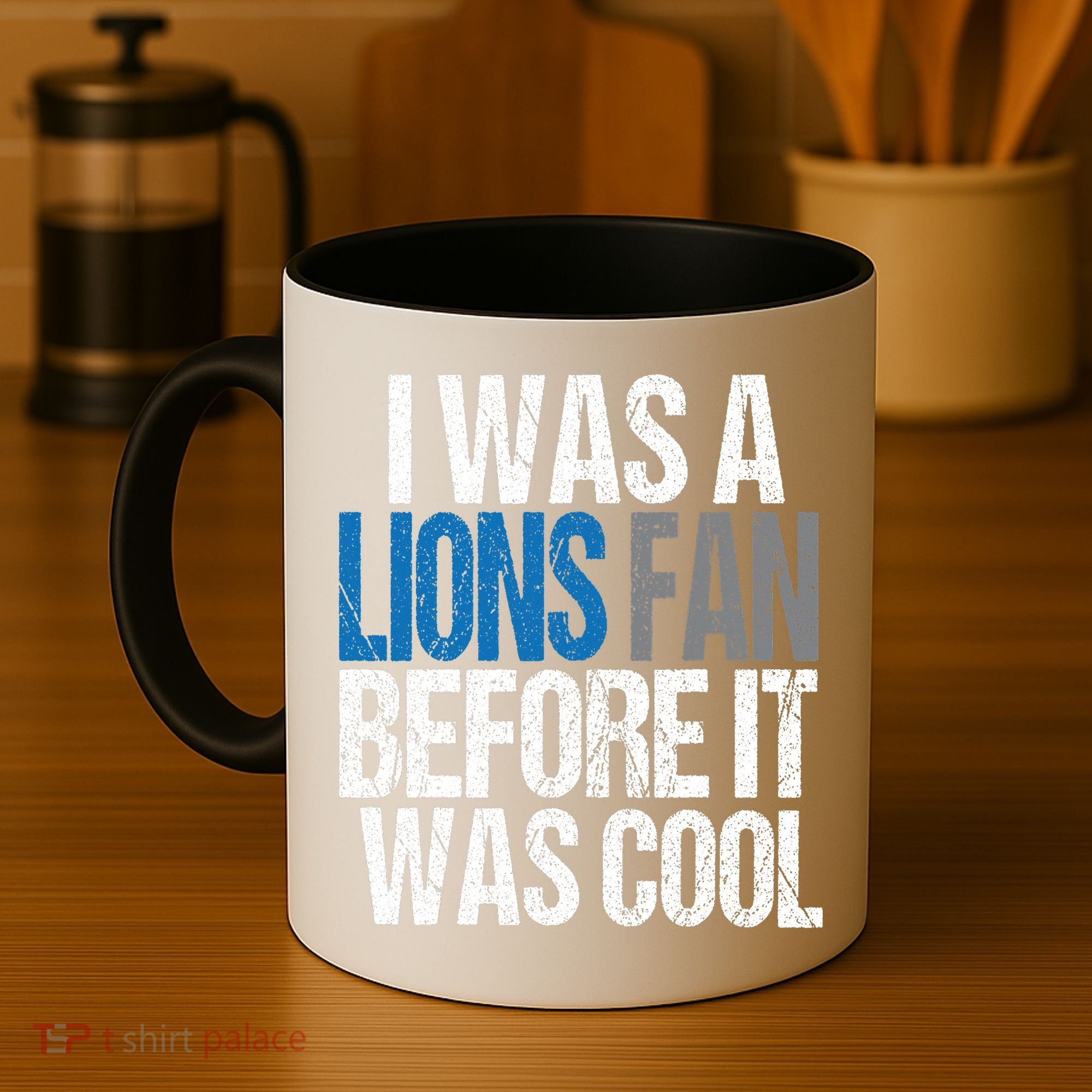 Lions Fan Before It Was Cool Lions Gear Coffee Mug