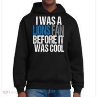Lions Fan Before It Was Cool Lions Gear District V.I.T. Heavyweight Hoodie thumb 0