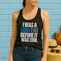Lions Fan Before It Was Cool Lions Gear Women's Tank Top thumb 2