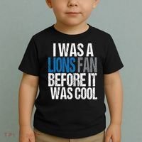 Lions Fan Before It Was Cool Lions Gear Toddler T-Shirt thumb 2