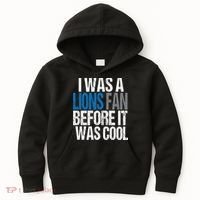 Lions Fan Before It Was Cool Lions Gear Kids Hoodie thumb 0