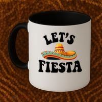 Lets Fiesta Cinco De Mayo Coffee Mug thumb 2