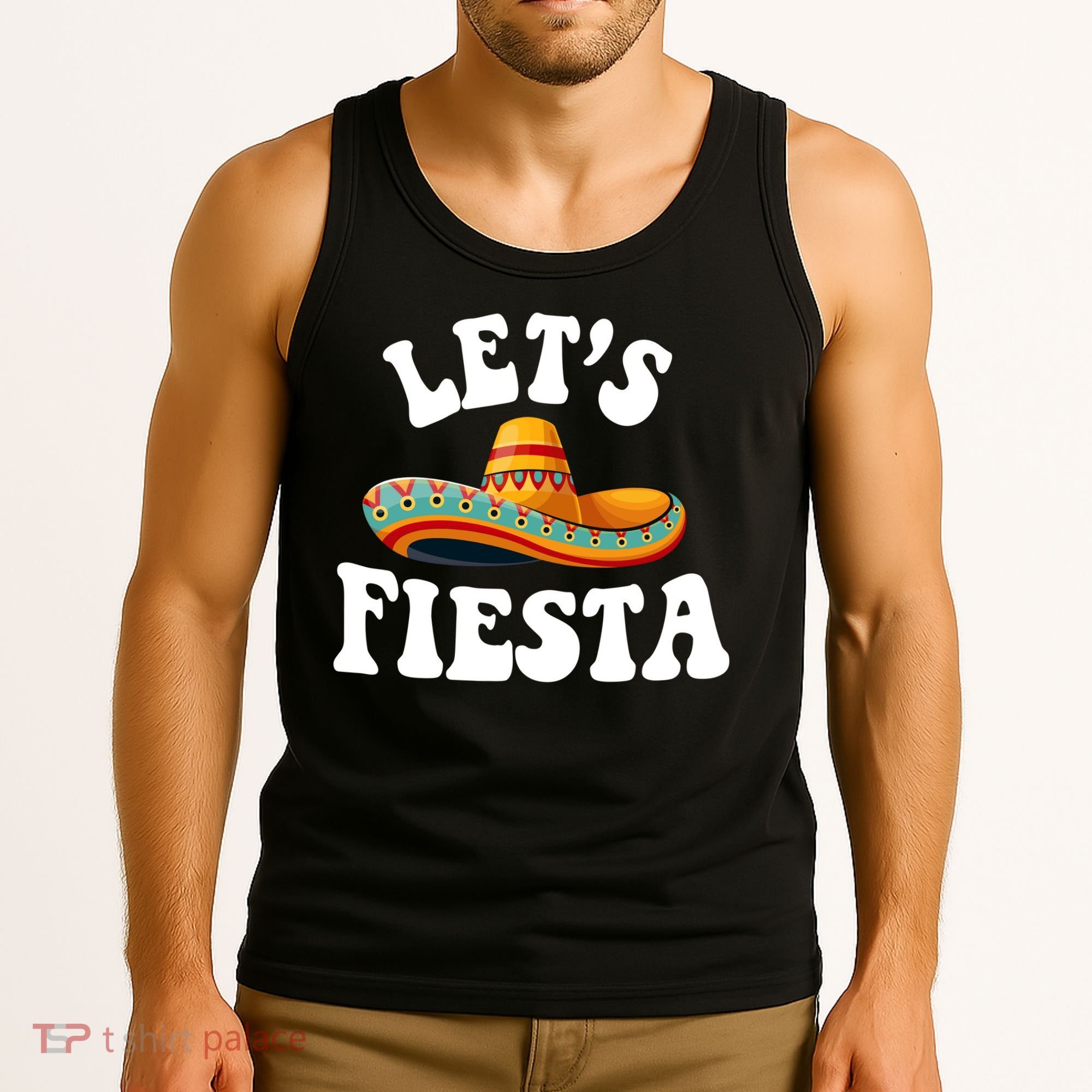 Lets Fiesta Cinco De Mayo Tank Top