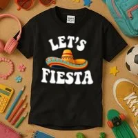 Lets Fiesta Cinco De Mayo Kids T-Shirt thumb 3