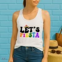 Lets Fiesta Cinco De Mayo Women's Tank Top thumb 2
