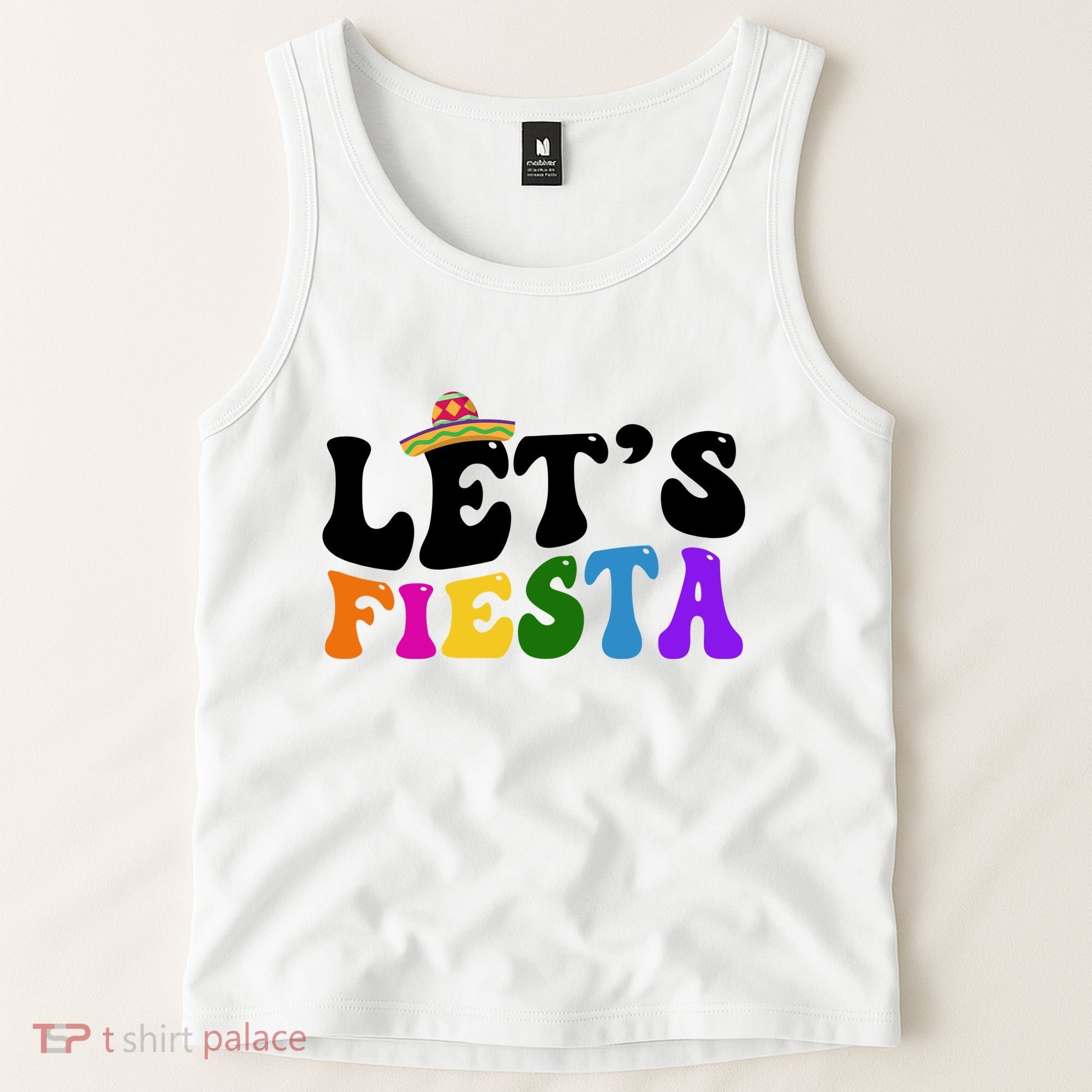 Lets Fiesta Cinco De Mayo Tank Top
