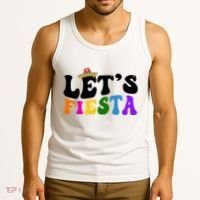 Lets Fiesta Cinco De Mayo Tank Top thumb 3