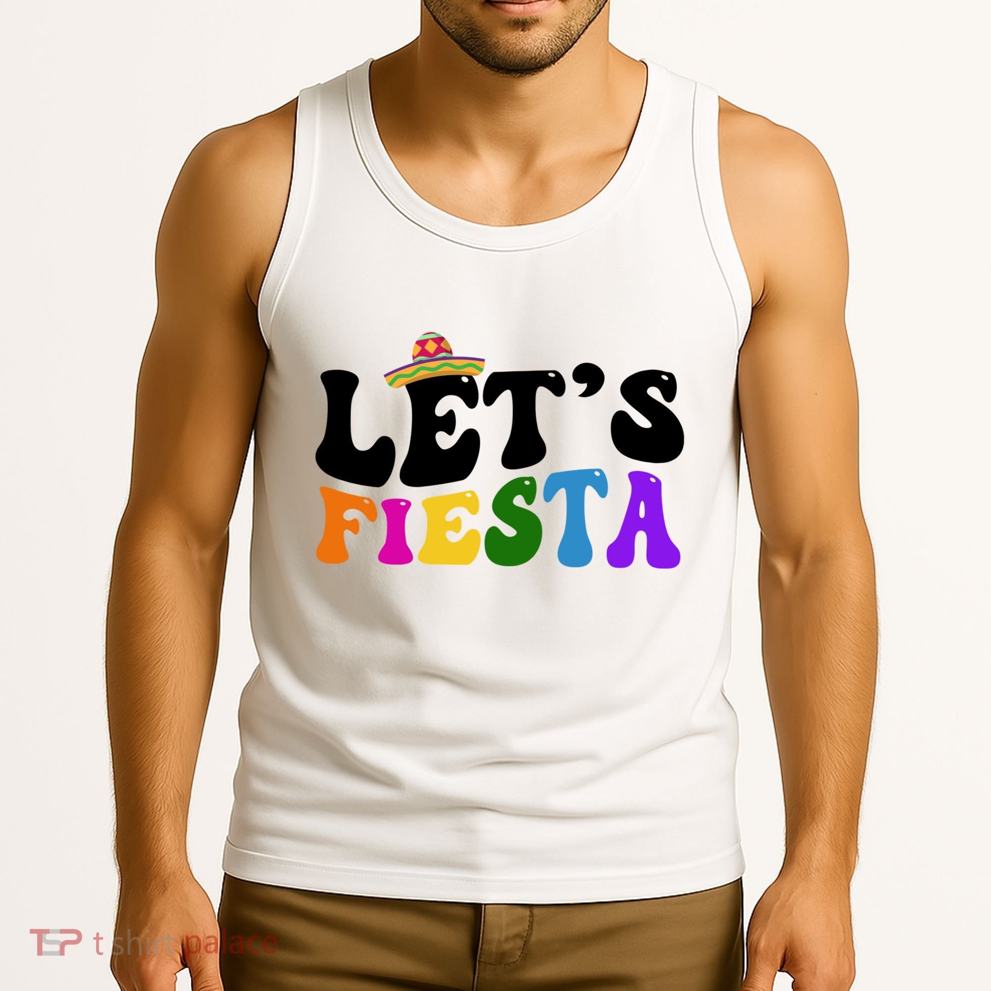 Lets Fiesta Cinco De Mayo Tank Top