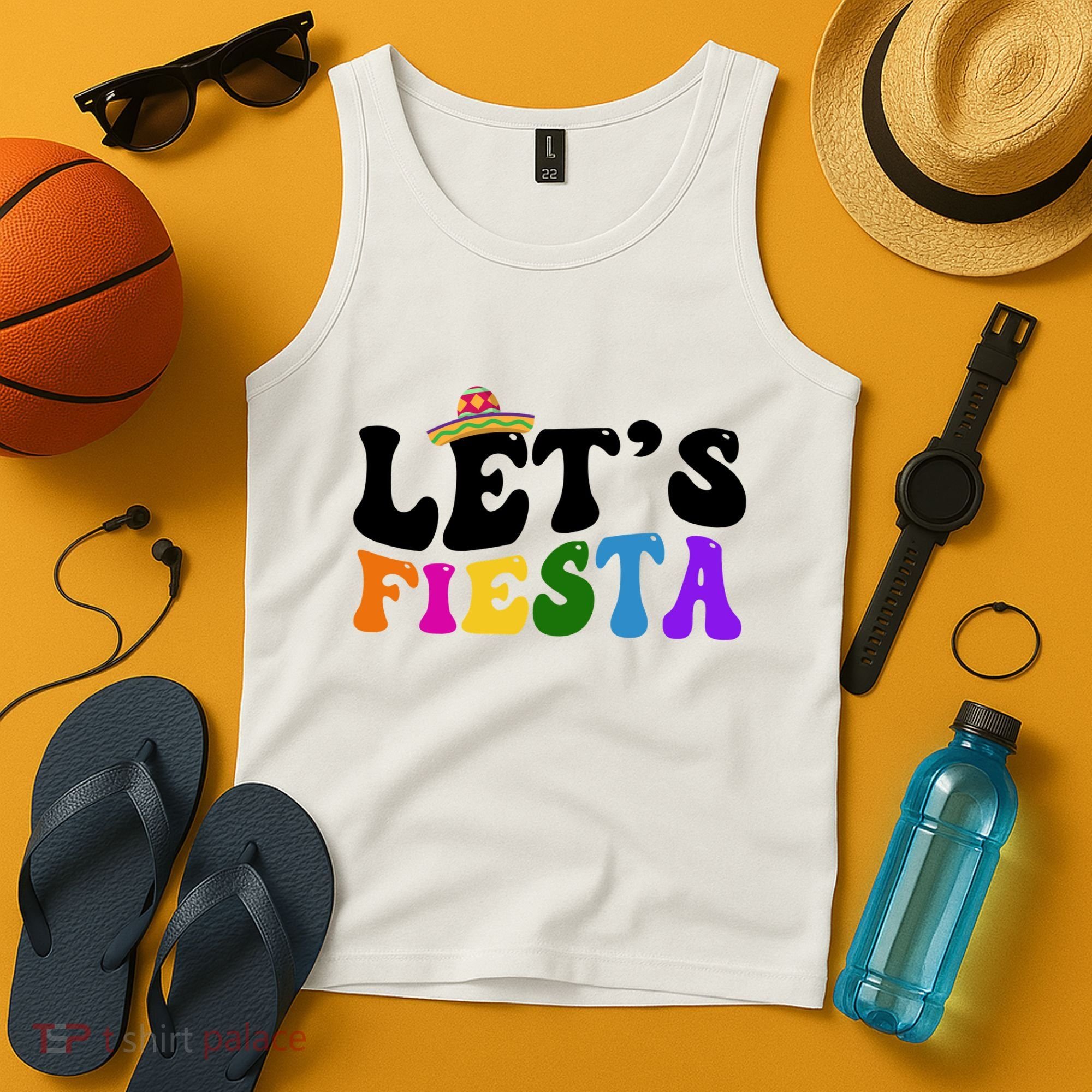 Lets Fiesta Cinco De Mayo Tank Top