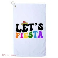 Lets Fiesta Cinco De Mayo Golf Towel thumb 0