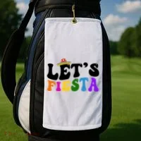 Lets Fiesta Cinco De Mayo Golf Towel thumb 2