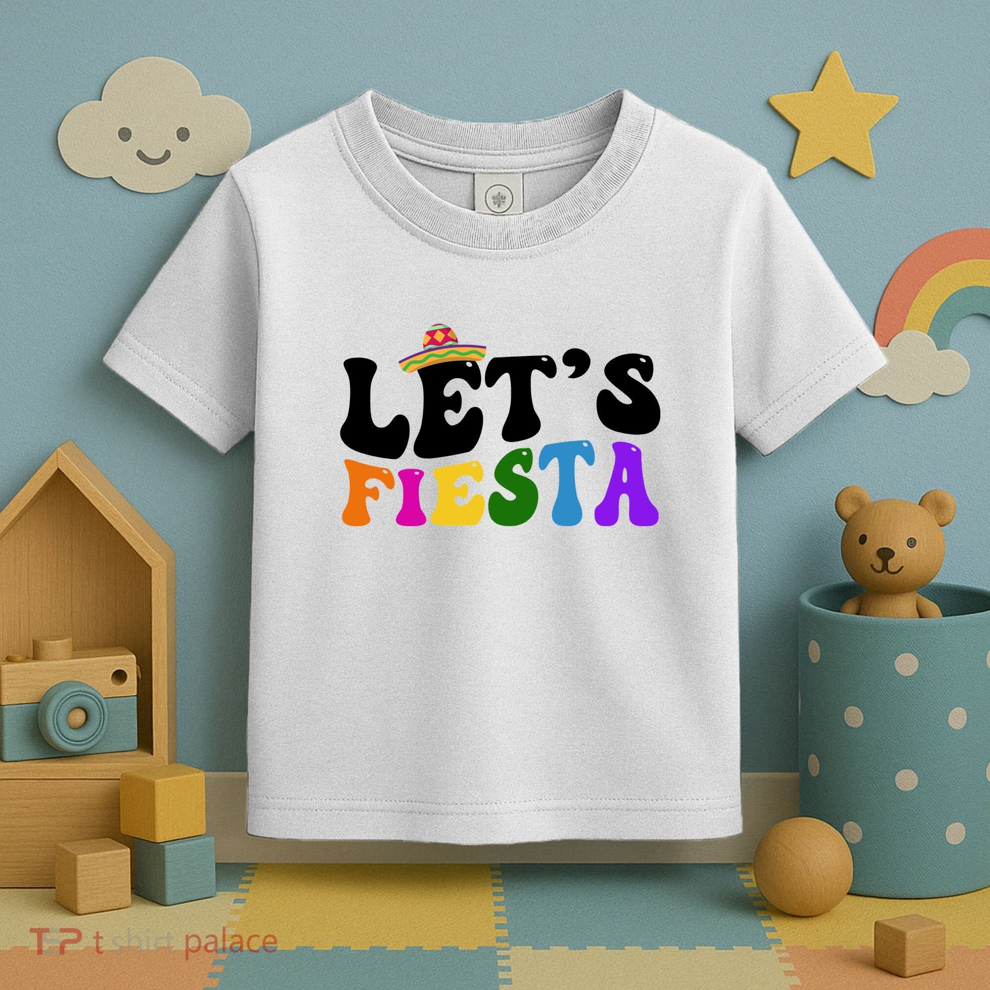 Lets Fiesta Cinco De Mayo Toddler T-Shirt