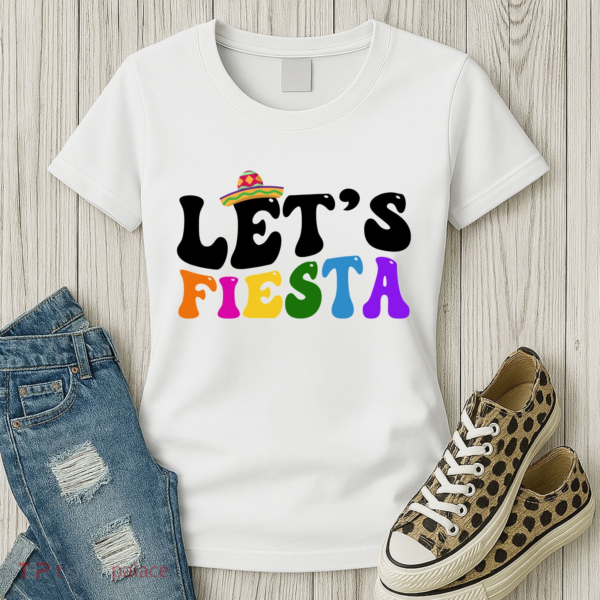 Lets Fiesta Cinco De Mayo Women's T-Shirt