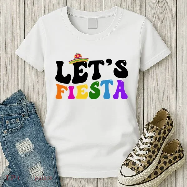 Lets Fiesta Cinco De Mayo Women's T-Shirt