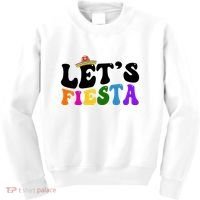 Lets Fiesta Cinco De Mayo Kids Sweatshirt thumb 0